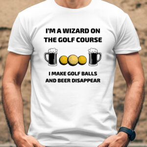 I’m a Wizard on the Golf Course Unisex T-shirt