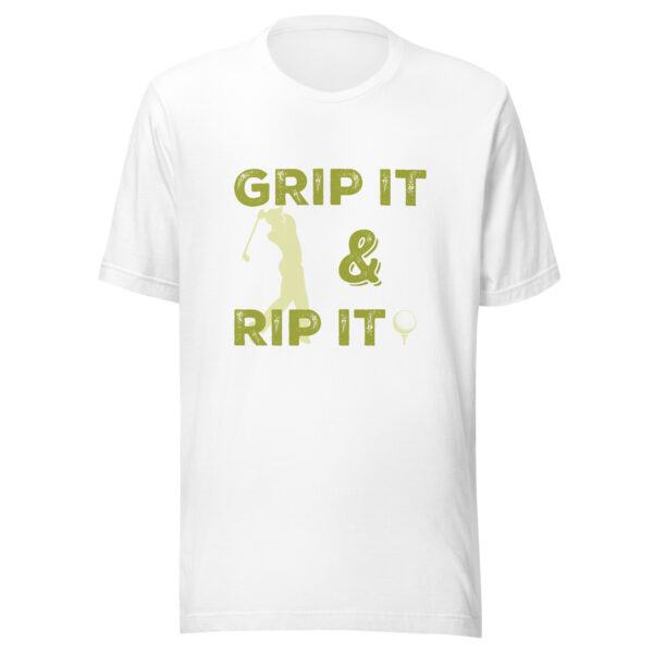Grip It and Rip It Golf Unisex T-shirt - Image 5
