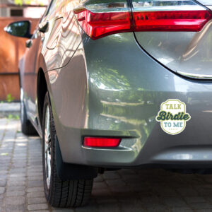 Talk Birdie to Me Sticker