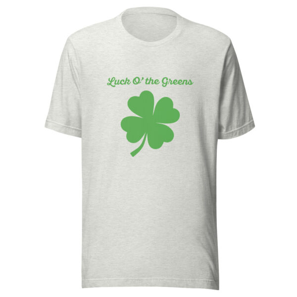 Luck O’ the Greens Unisex Golf T-shirt - Image 6