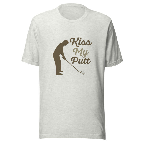 Kiss My Putt Men's Unisex Golf T-shirt - Image 4