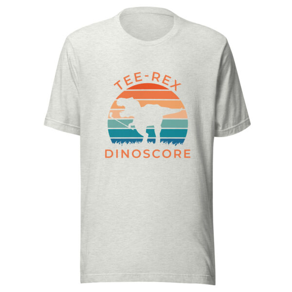 Tee-Rex Dinoscore Unisex Golf T-shirt - Image 5