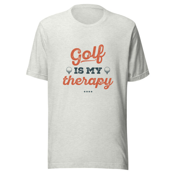 Golf Is My Therapy Unisex T-shirt - Image 4