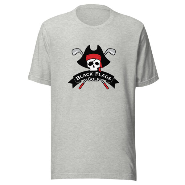 Black Flags Golf Unisex T-shirt - Image 3