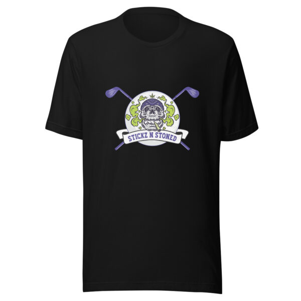 Sticks n Stoned Unisex Golf T-shirt - Image 3