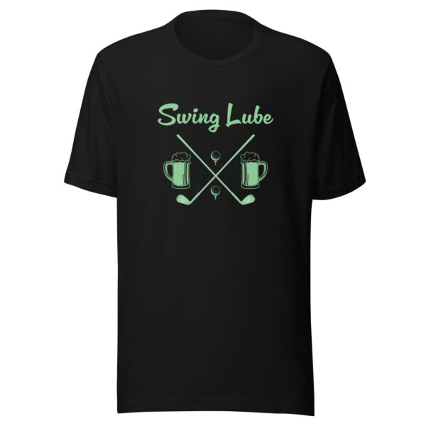 Swing Lube Unisex Golf T-shirt - Image 3