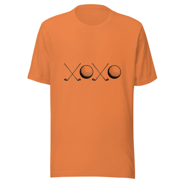 XOXO Unisex Golf T-shirt - Image 3