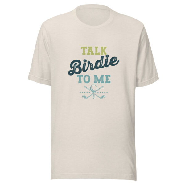 Talk Birdie to Me Unisex Golf T-shirt - Image 4