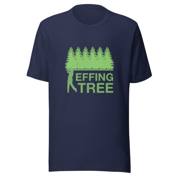 Effing Tree Unisex Golf T-shirt - Image 3
