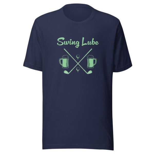 Swing Lube Unisex Golf T-shirt - Image 4