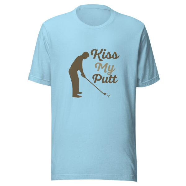 Kiss My Putt Men's Unisex Golf T-shirt - Image 3