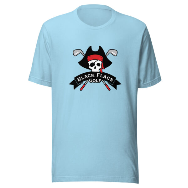 Black Flags Golf Unisex T-shirt - Image 4