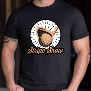 Stripe Show Unisex Golf T-shirt