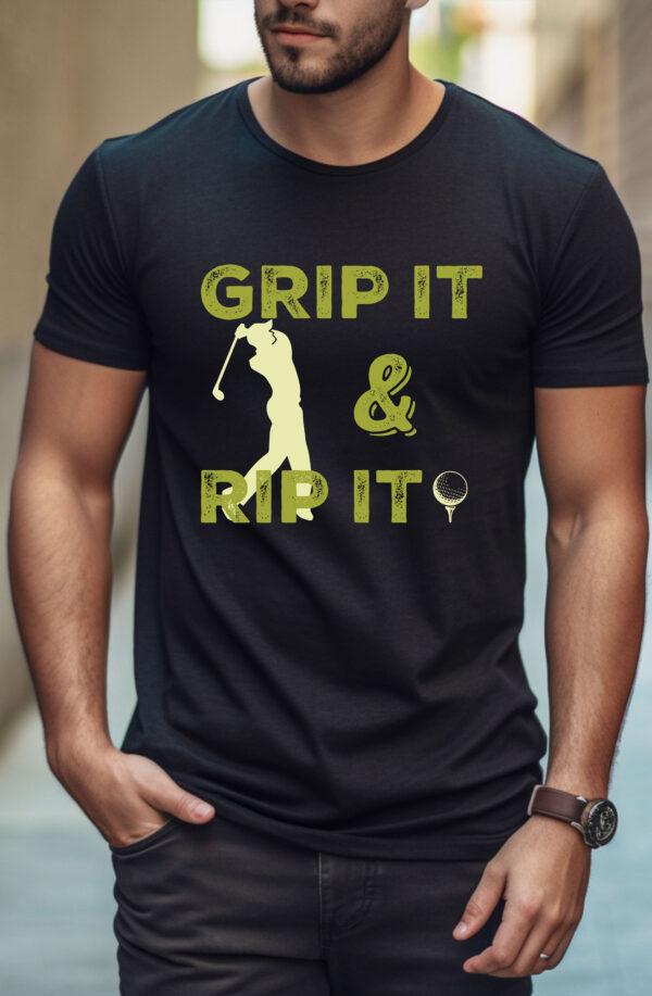 Grip It and Rip It Golf Unisex T-shirt