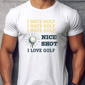 I Hate Golf Unisex T-shirt