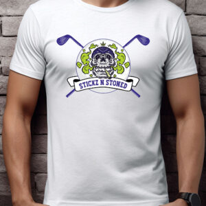 Sticks n Stoned Unisex Golf T-shirt