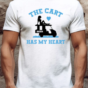 The Cart Has My Heart Unisex Golf T-shirt