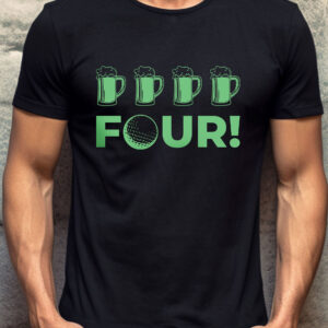 Four! Unisex Golf T-shirt
