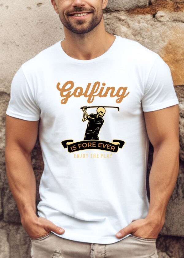 Golfing Is Fore Ever Unisex T-shirt