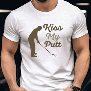 Kiss My Putt Men's Unisex Golf T-shirt