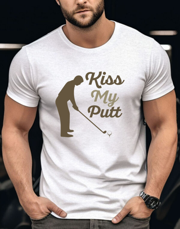 Kiss My Putt Men's Unisex Golf T-shirt