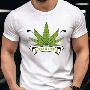 Sticks n Stoned 2 Unisex Golf T-shirt