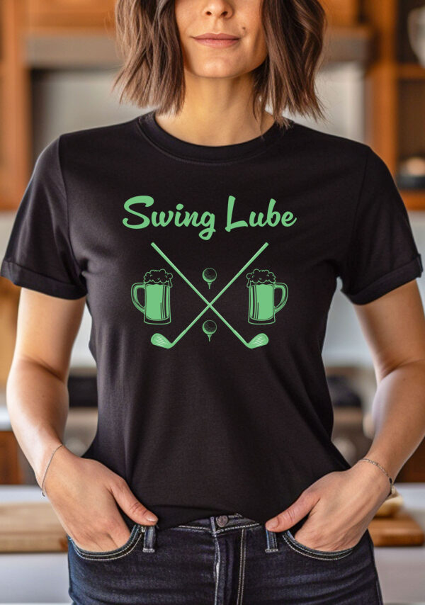 Swing Lube Unisex Golf T-shirt - Image 2